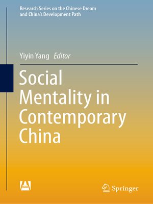 cover image of Social Mentality in Contemporary China